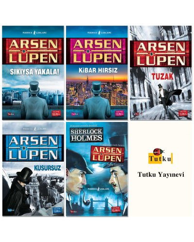 Arsen Lüpen Bütün Maceraları - 5 Kitap