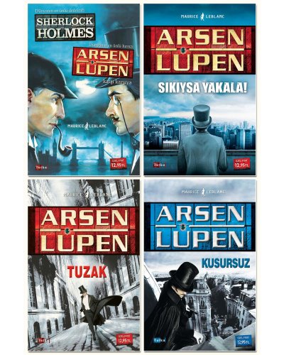 Arsen Lüpen Maceraları - 4 Kitap 