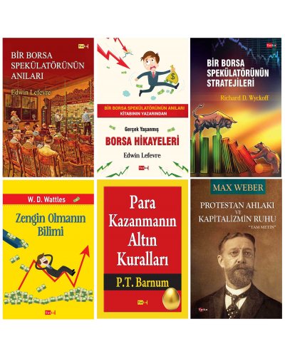 Borsa - Yatırımcı Seti-5 - 6 Kitap