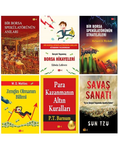 Borsa - Yatırımcı Seti-6 - 6 Kitap