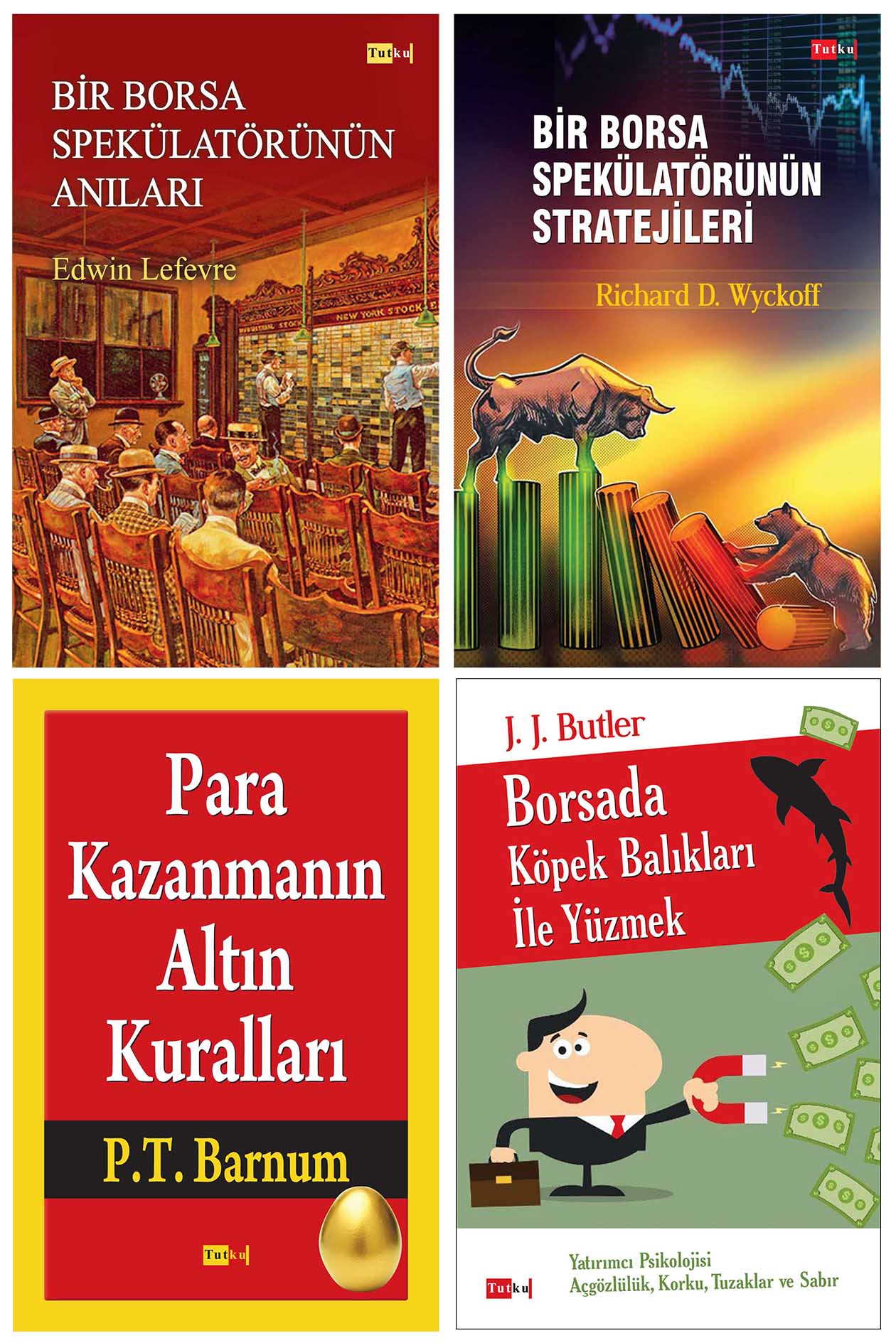 Borsa - Yatırımcı Seti-7 - 4 Kitap