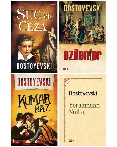 Dostoyevski Seti - 4 Kitap