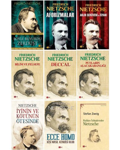 Friedrich Nietzsche Seti - 9 Kitap