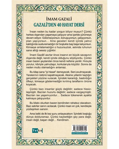 Gazali'den 40 Hayat Dersi