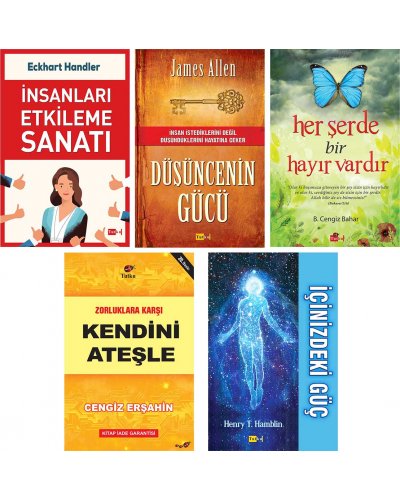 Kişisel Gelişim Seti - 3 - 5 Kitap