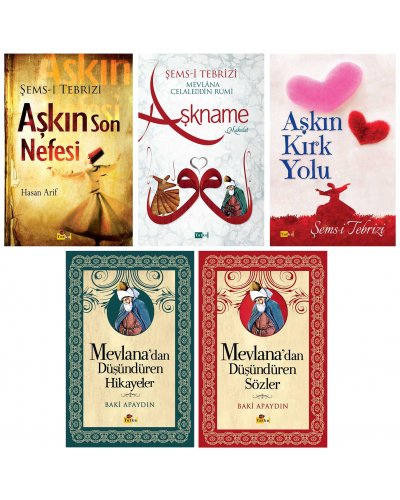 Mevlana Seti - 5 Kitap