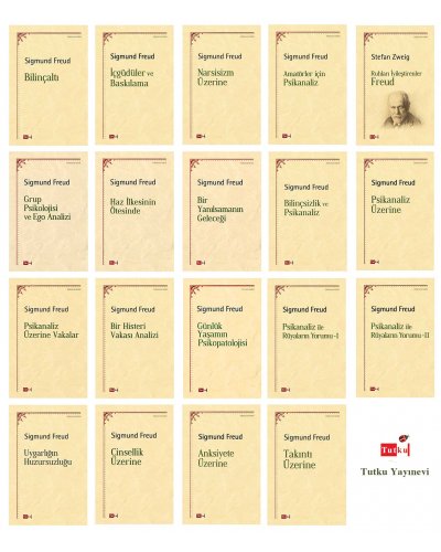  Sigmund Freud Seti -19 Kitap 