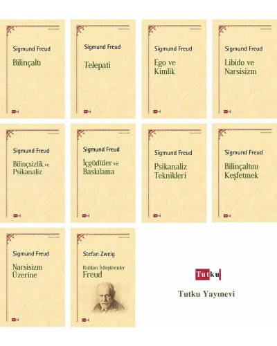 Sigmund Freud Seti - 1 - 10 Kitap